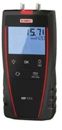 Toon details voor Kimo MP110-111-112-115 draagbare drukverschilmeters Afbeelding van Kimo MP110-111-112-115 draagbare drukverschilmeters