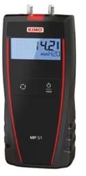 Toon details voor Kimo MP50-MP51 draagbare drukverschilmeter Afbeelding van Kimo MP50-MP51 draagbare drukverschilmeter