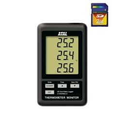 Toon details voor SD-MTMx380 3 kanaals handmeter datalogger met SD kaart - thermokoppel Afbeelding van SD-MTMx380 3 kanaals handmeter datalogger met SD kaart - thermokoppel