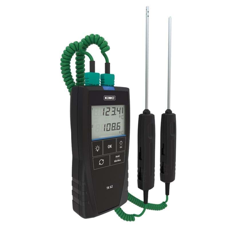 Kimo TK61-TK62 draagbare temperatuurmeters