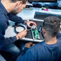 Reparatie en onderhoud van handmeters