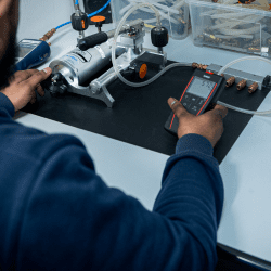 Kalibratie van gaslekzoekers